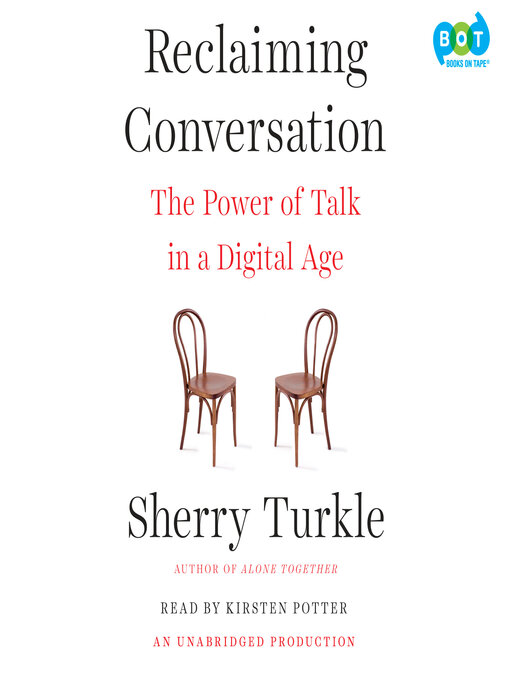 Title details for Reclaiming Conversation by Sherry Turkle - Wait list